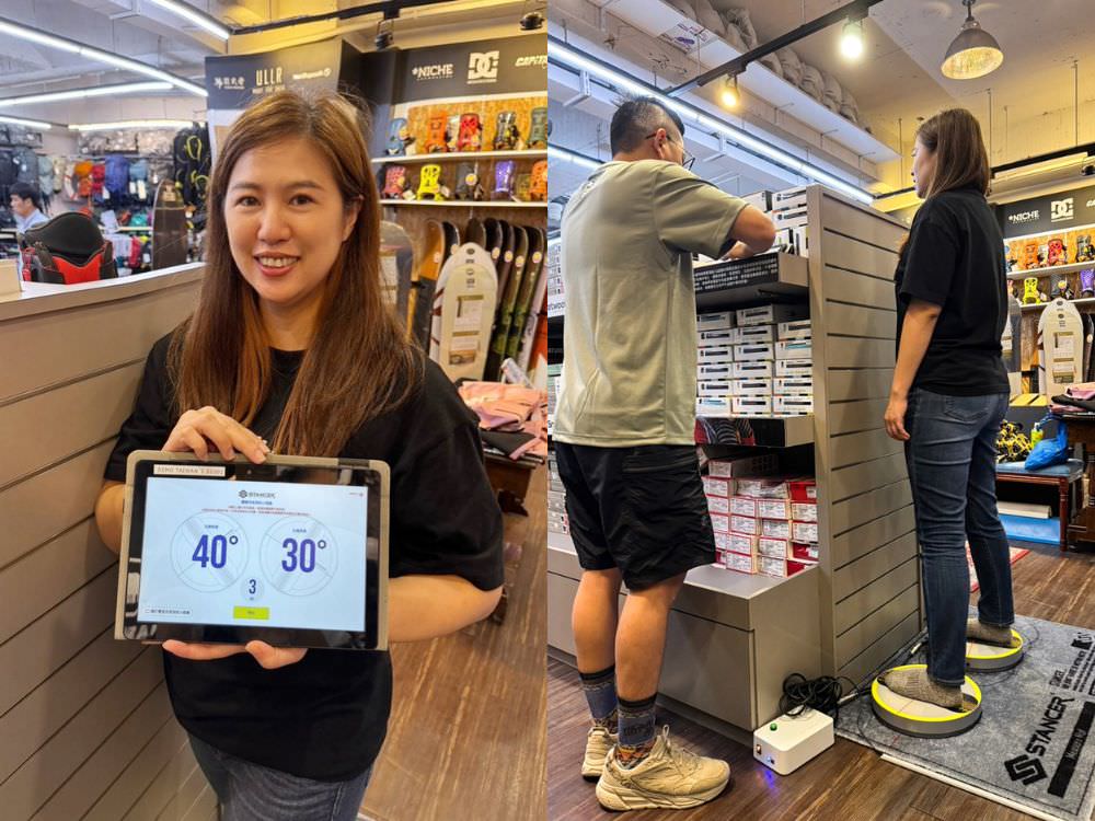 單板滑雪必看_STANCER滑雪儀器測量站寬和binding角度_snowboard設定