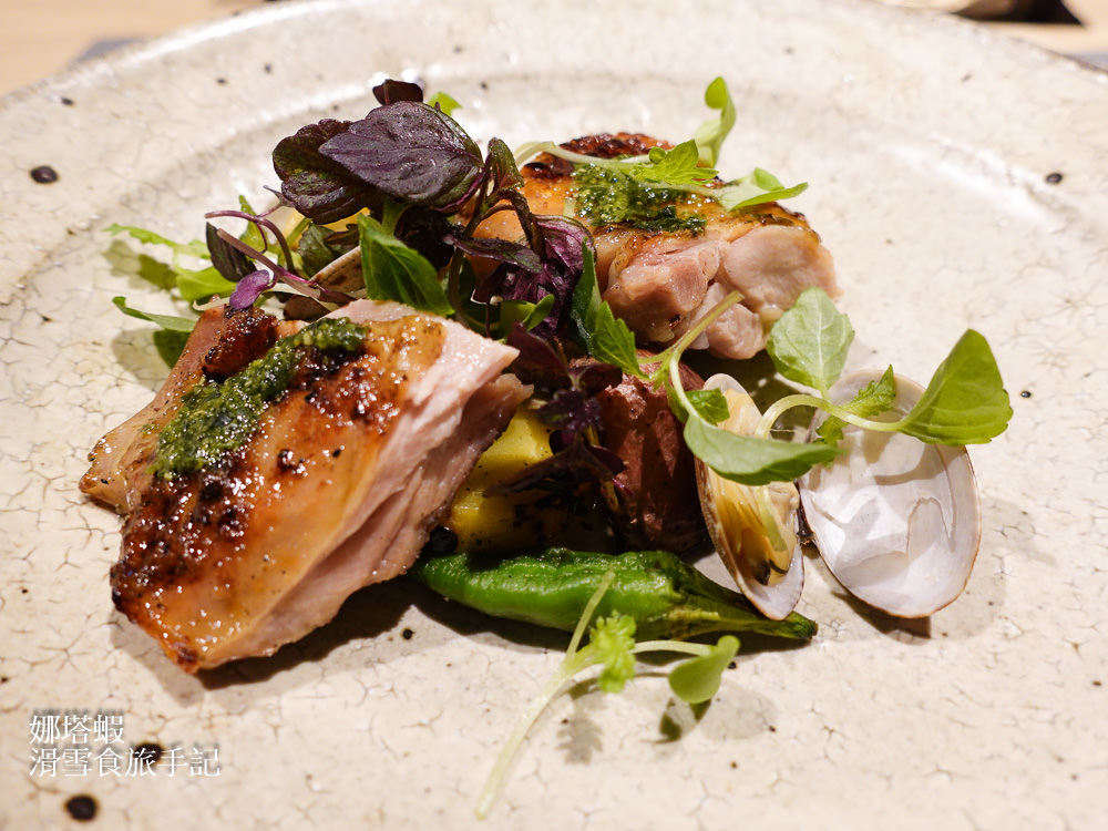 草津溫泉「裏草津蕩TOU旅館」燈璃餐廳，和洋風格融合的美味早、晚餐