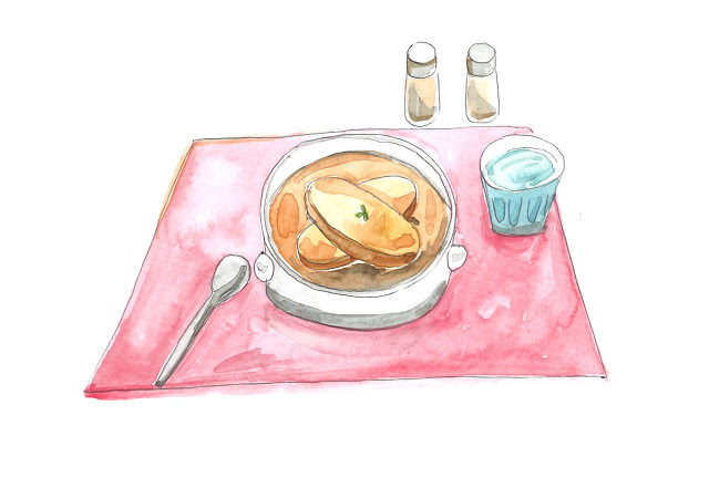 【食譜】為在意的人所做的奇蹟湯品:法式焗烤洋蔥湯