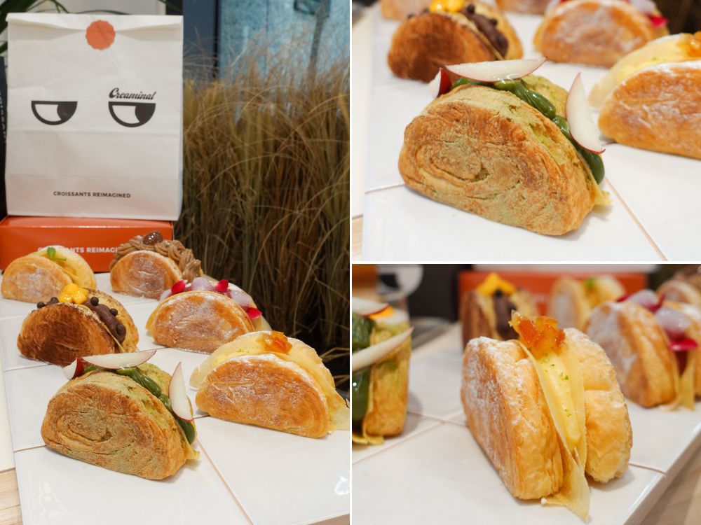 台北赤峰街美食「Creaminal」創意可頌店_鹹甜口味都好吃_大推栗子萊姆夸頌