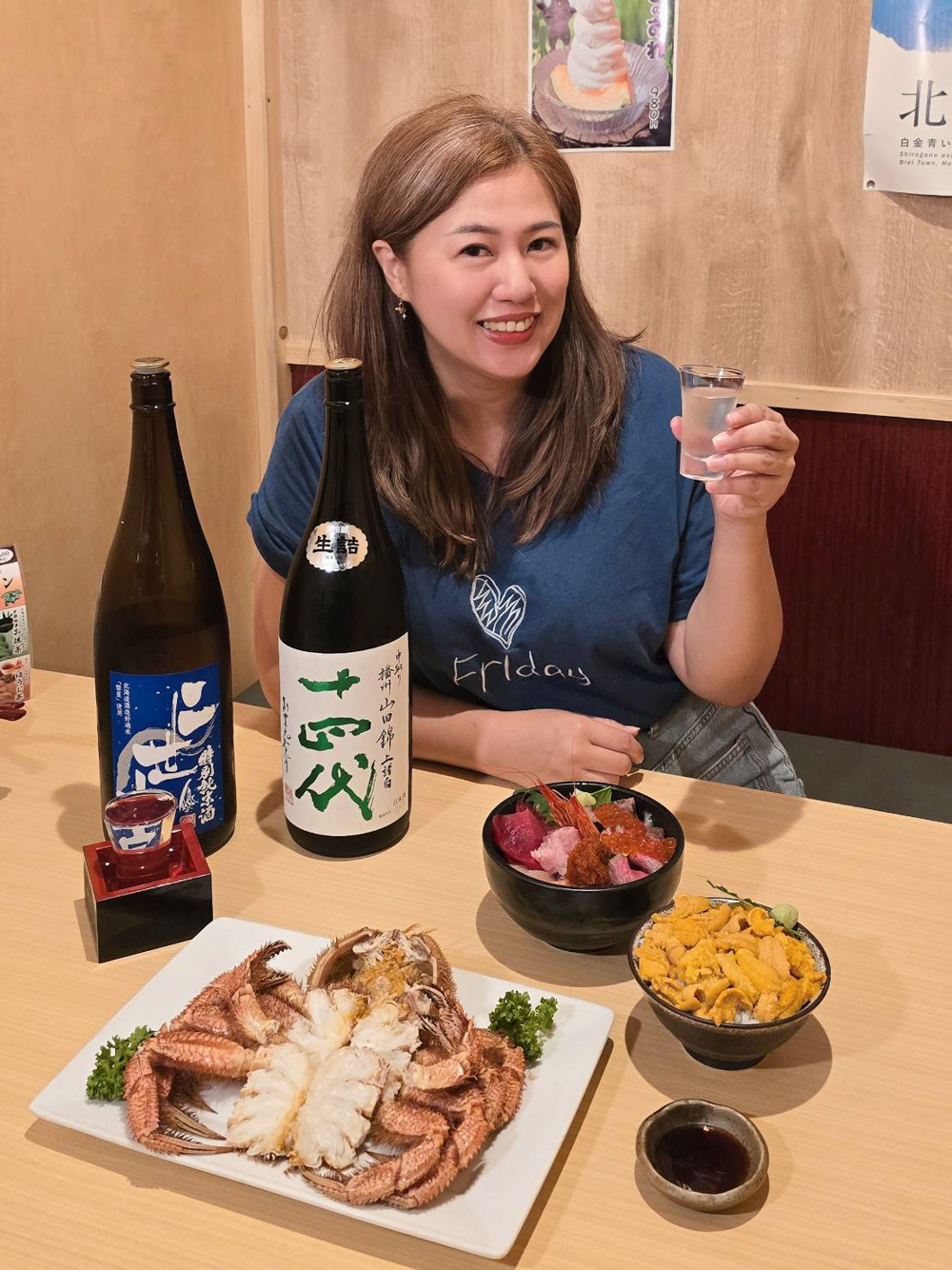 札幌美食推薦︱濱っ子居酒屋時計台店,海鮮丼、毛蟹超美味,十四代清酒、午餐送冰淇淋 - 第33張圖 札幌美食 _北海道料理_浜っ子居酒屋時計台店_海鮮丼_烤物_毛蟹_十四代清酒都美味_午餐送冰淇淋