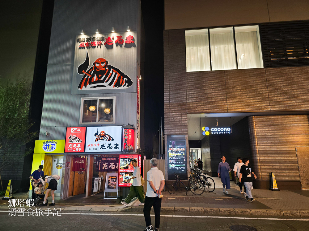 札幌住宿推薦_札幌線流酒店 SAPPORO STREAM HOTEL_薄野站旁_2024年新開幕_無敵夜景