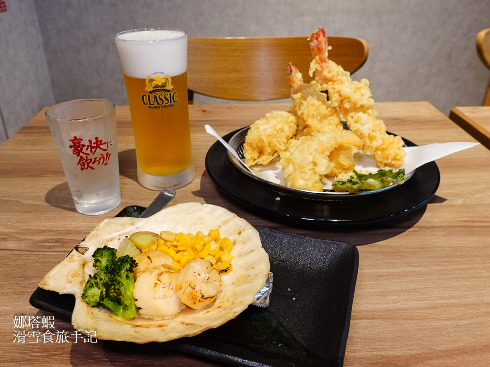 狸小路美食_札幌海鮮丼専門店 すしどんぶり_大推海鮮丼、烤帝王蟹腳、螃蟹披薩、自助飲料吧喝到飽