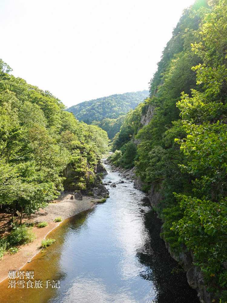 定山溪_最新景點_山之風町_定山溪農場採水果_Friluftsliv活動中_源泉公園免費足湯_二見橋