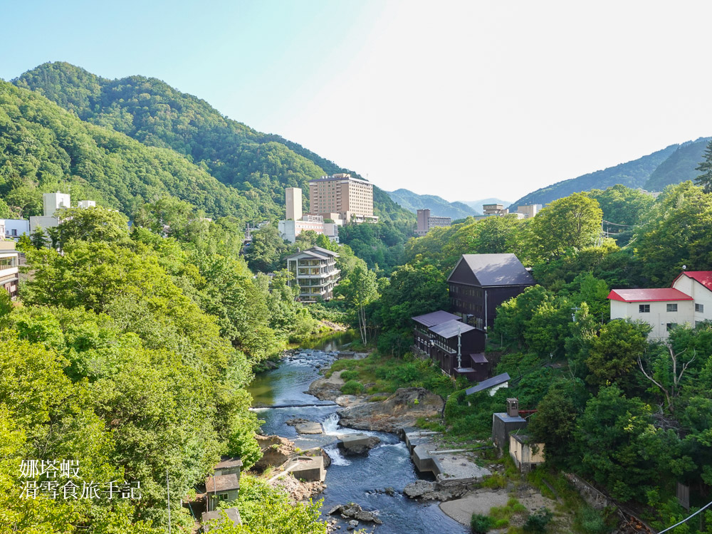 定山溪_最新景點_山之風町_定山溪農場採水果_Friluftsliv活動中_源泉公園免費足湯_二見橋