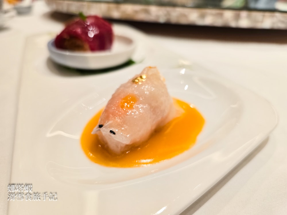 澳門玥龍軒食記_新濠影滙的米其林一星粵菜餐廳_午餐套餐精緻港點_白松露炒飯