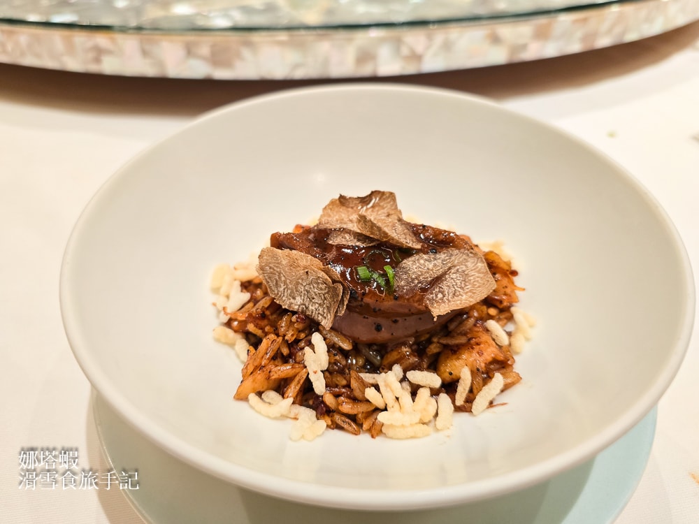 澳門玥龍軒食記_新濠影滙的米其林一星粵菜餐廳_午餐套餐精緻港點_白松露炒飯