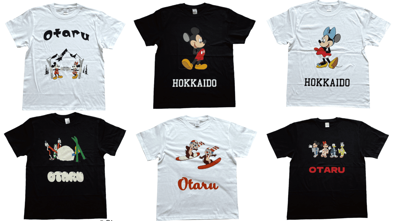 迪士尼&米老鼠控必買_小樽「POP'n STORAGE」_迪士尼&三麗鷗的北海道限定T恤這裡買