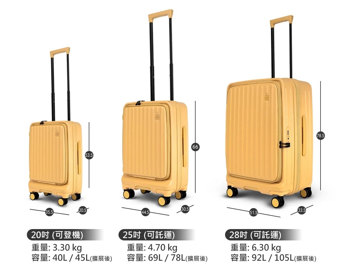 Acer行李箱團購_2025新款哥本哈根行李箱_前開+對開2合1新設計_贈品+快速出貨免等待 
