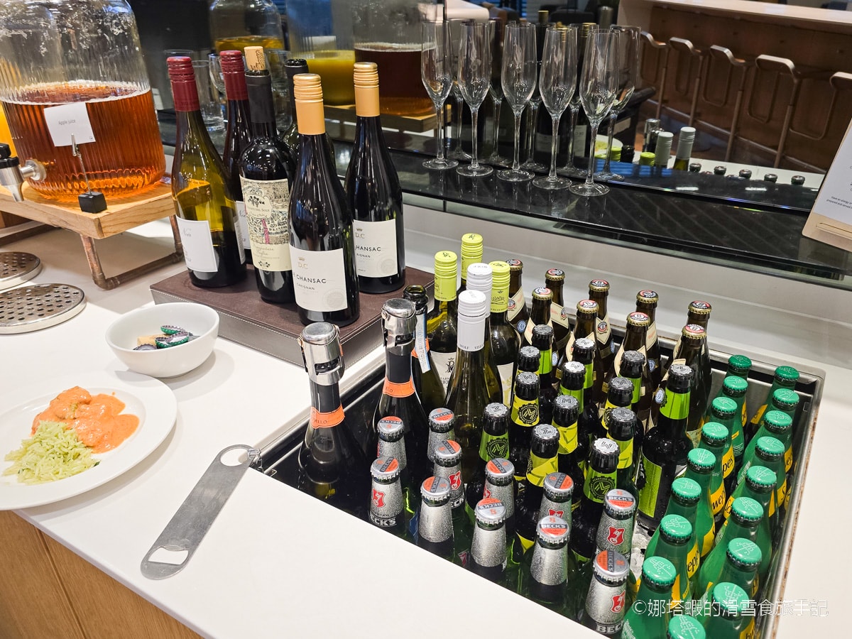 倫敦希斯洛機場二航_Lufthansa Lounge_漢莎航空貴賓室(星空聯盟、長榮商務艙合作使用)