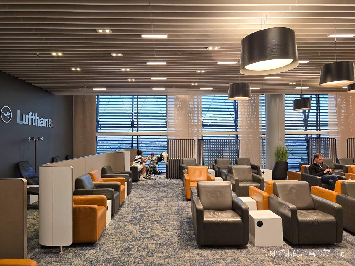 倫敦希斯洛機場二航_Lufthansa Lounge_漢莎航空貴賓室(星空聯盟、長榮商務艙合作使用)
