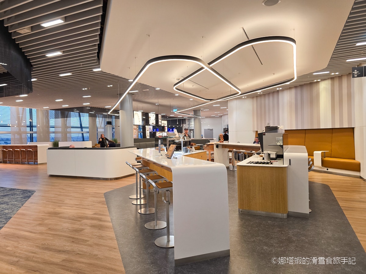 倫敦希斯洛機場二航_Lufthansa Lounge_漢莎航空貴賓室(星空聯盟、長榮商務艙合作使用)