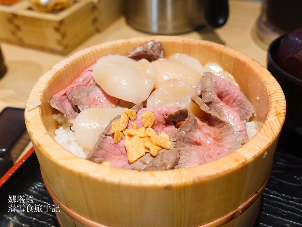 博多美食︱黒毛和牛控必吃「博多牛まぶし 武藏」排隊名店，大口享受和牛、干貝、鮭魚卵!