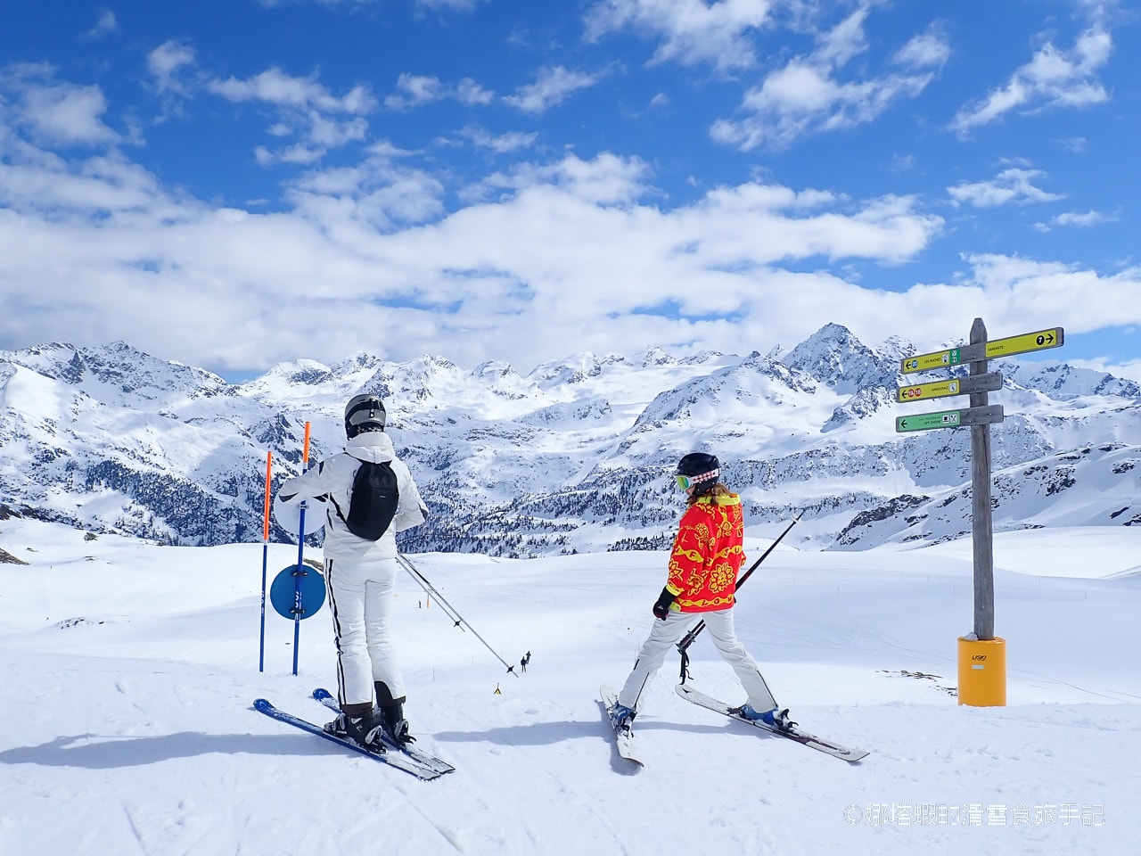 法國La Rosière滑雪場滑雪心得_橫跨法國與義大利_感受阿爾卑斯山滑雪魅力
