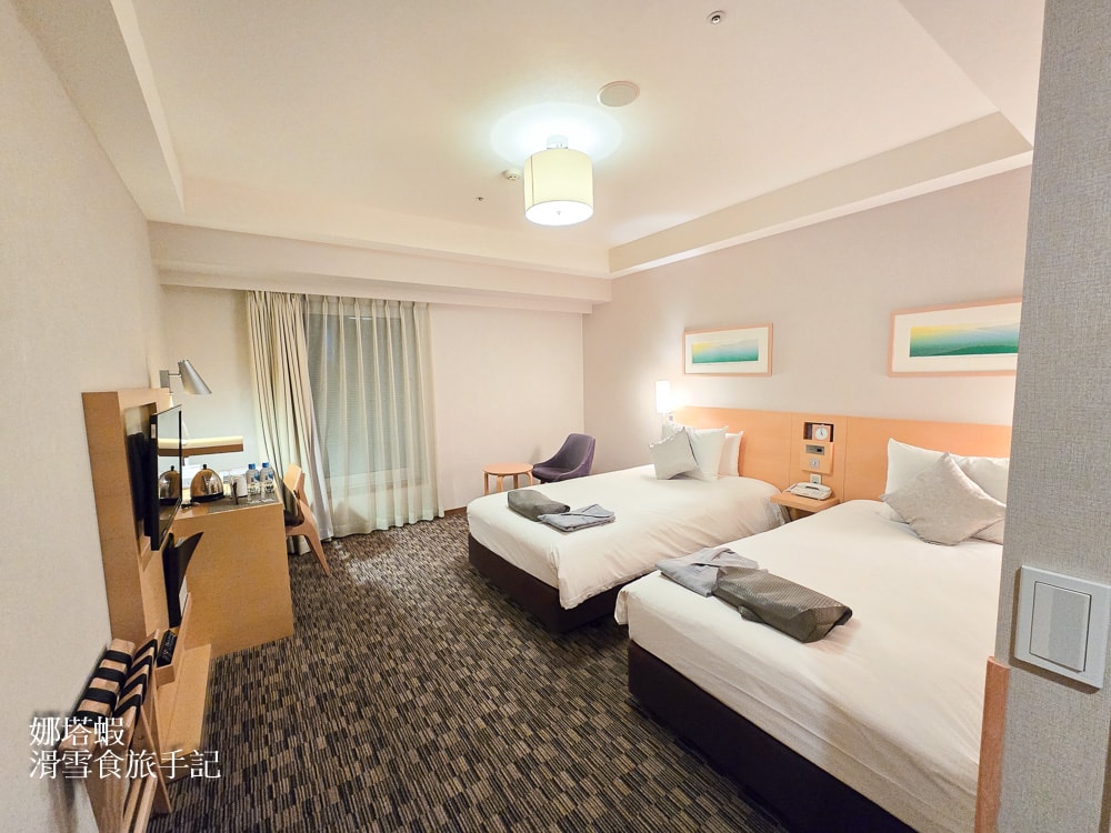 札幌住宿推薦-札幌Hotel Resol Trinity 房間開箱