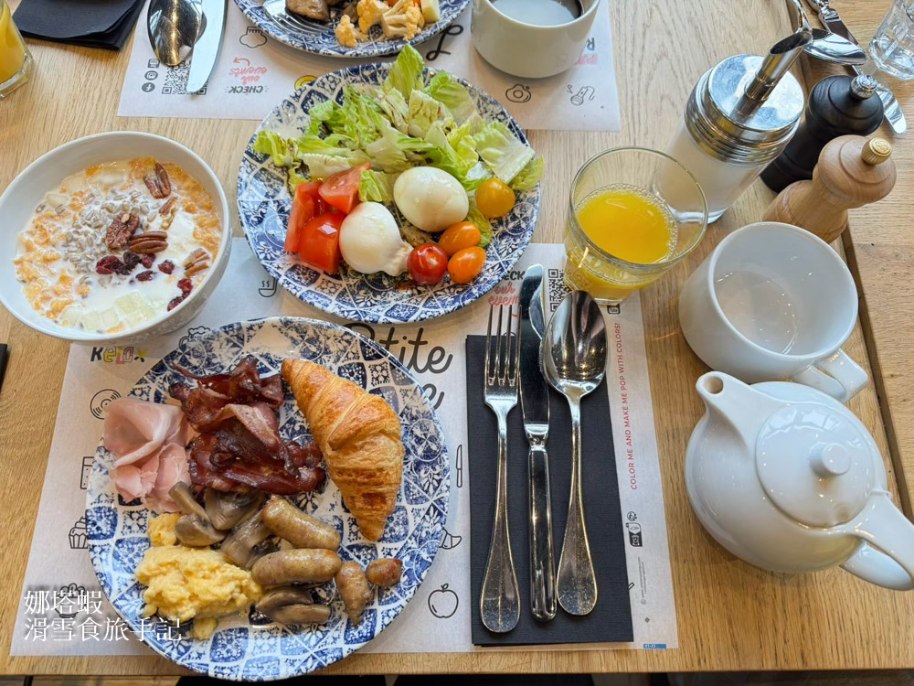 法國夏慕尼住宿推薦_La Folie Douce Hôtel Chamonix_市中心豪華四星飯店_早晚餐都豐盛
