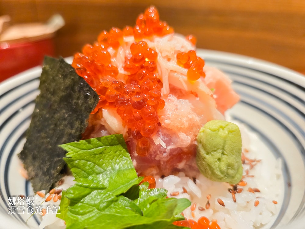 台北美食推薦-日本橋海鮮丼辻半-餐點介紹