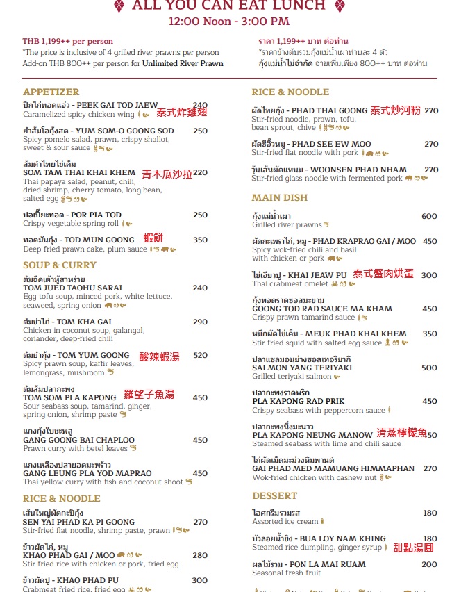 曼谷美食推薦_素坤逸凱悅酒店「Market Cafe by Khao」心得_泰國菜單點吃到飽_米其林餐廳合作
