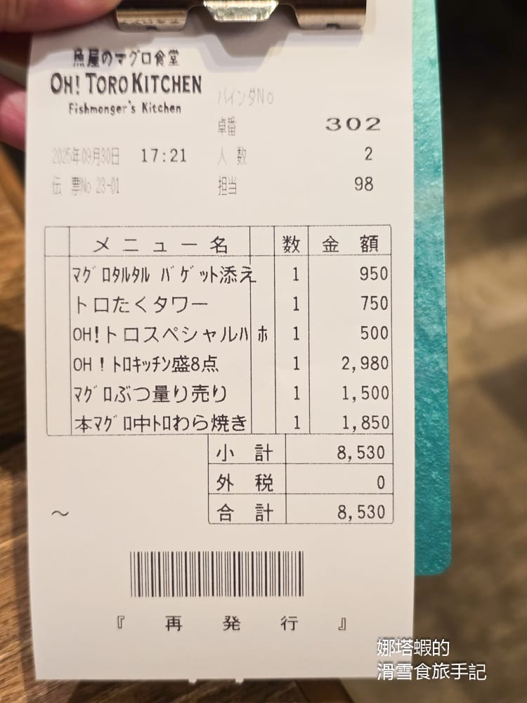 東京澀谷美食「OH！TORO KITCHEN」生魚片控必吃鮪魚拼盤