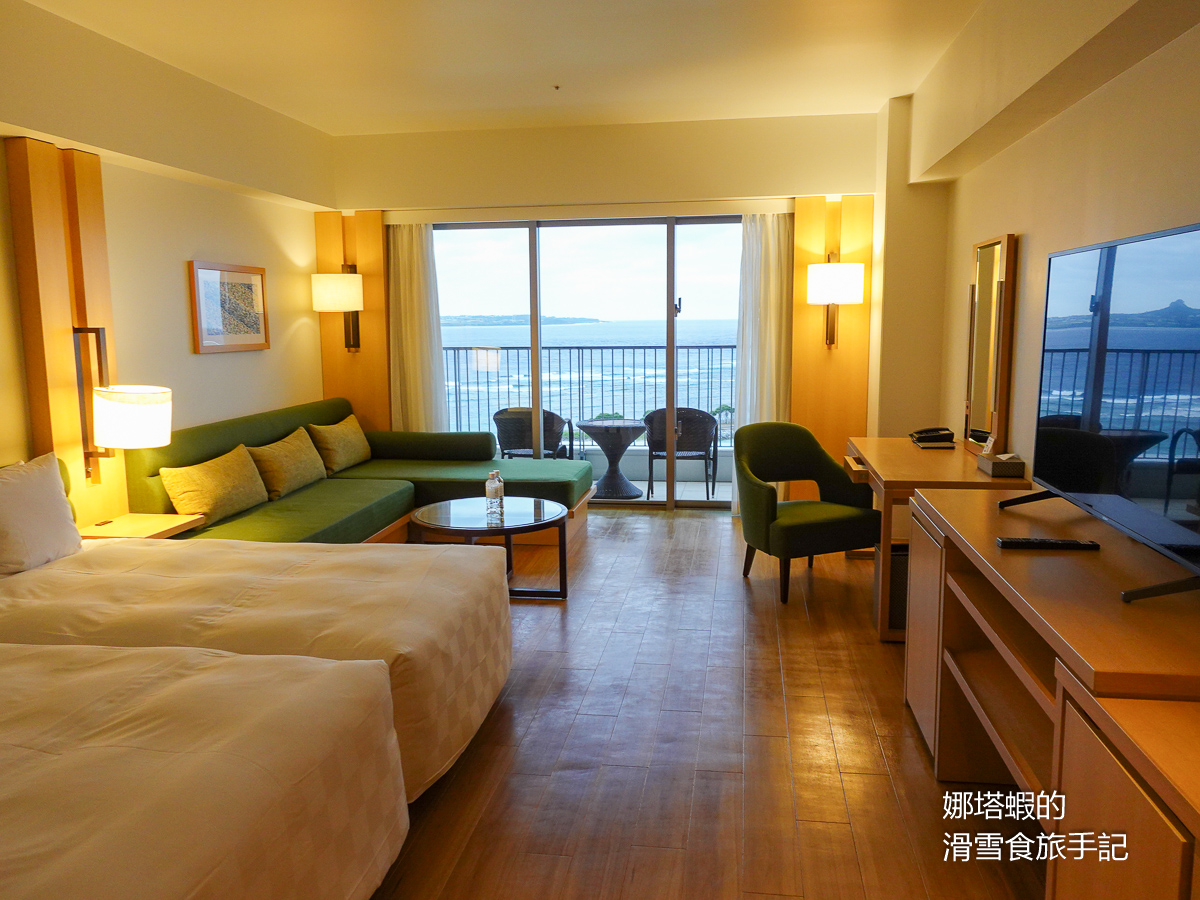 沖繩住宿推薦_Orion本部度假飯店心得_免費啤酒_有溫泉_海景房景觀超美