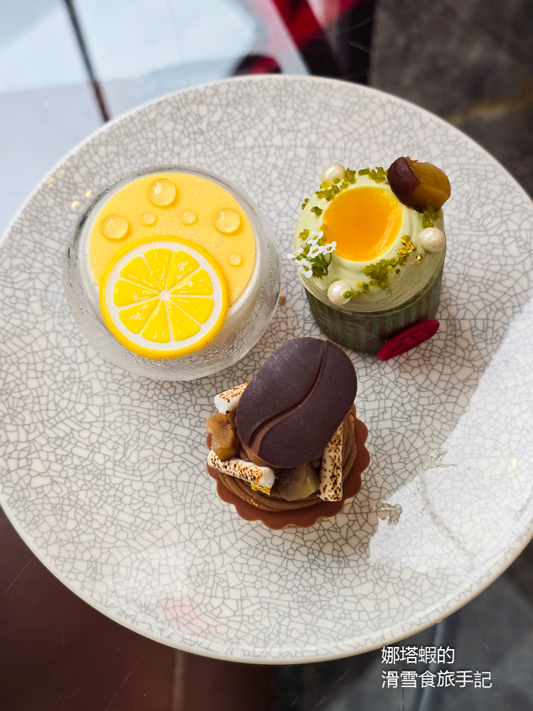 記錄秋季美味，台北萬豪酒店Lobby Lounge「絢栗多彩」栗子主題下午茶