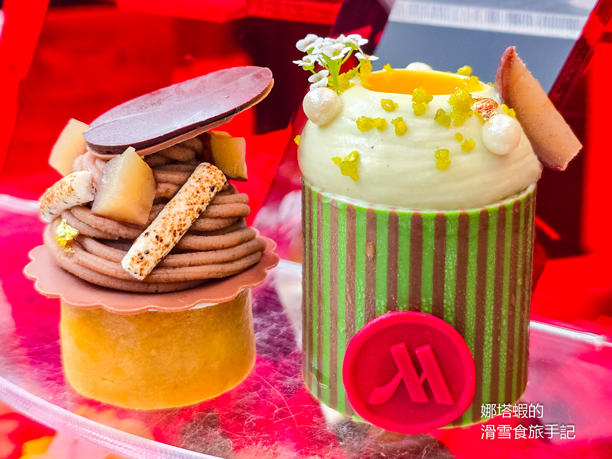 記錄秋季美味，台北萬豪酒店Lobby Lounge「絢栗多彩」栗子主題下午茶