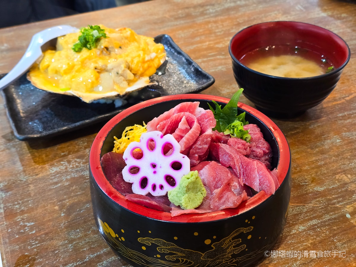 青森美食_青森新鮮市場_丸青食堂_超澎湃海鮮丼,在地人廚房尋寶去!