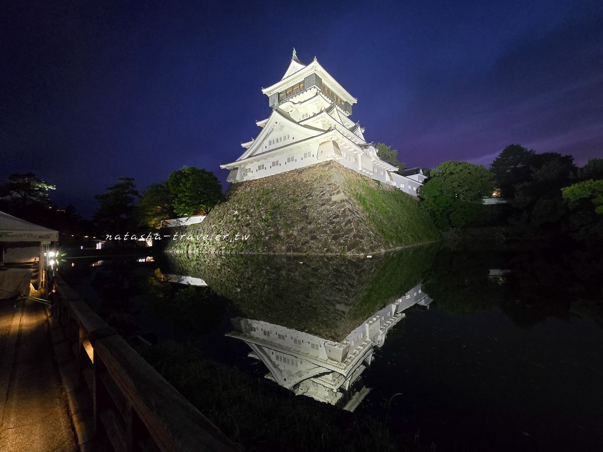 小倉景點_小倉城_夜間點燈秀