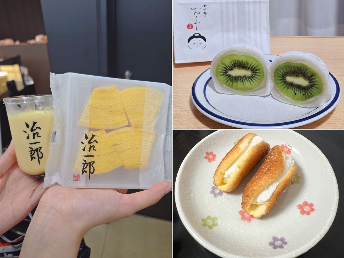 福岡伴手禮推薦_3款福岡甜點_如水庵大福_治一郎布丁_爆餡歐姆蕾