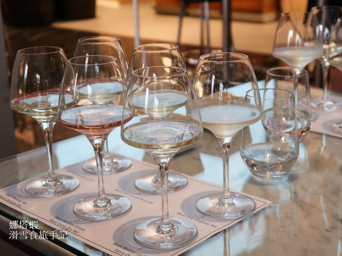 義大利Bisol酒莊品飲會，7款Prosecco氣泡酒品飲紀錄